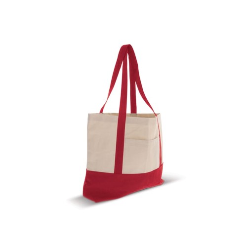 Sac de plage toile de coton OEKO-TEX® 280g/m² 42x10x30cm - 2