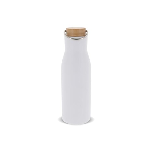 Bouteille isotherme avec couvercle en bambou 500ml - 2