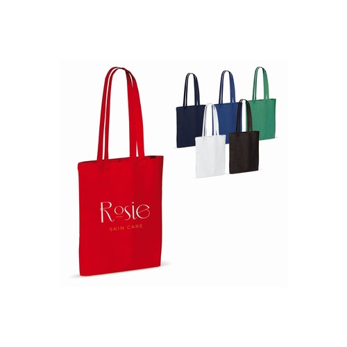 Sac en coton recyclé 140g/m² 38x42cm - 1