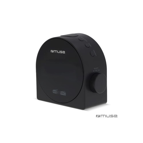 M-185 CDB | Muse DAB/DAB+ FM Dual Alarm Clock Radio - 2