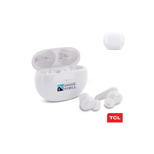 TW18 | TCL MOVEAUDIO S180 Pearl White - Écouteur sans fil personnalisé