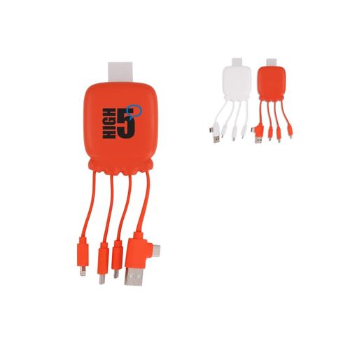 3192 | Xoopar Octopus Gamma 2 Powerbank with Bio Charging cable 3000mAh