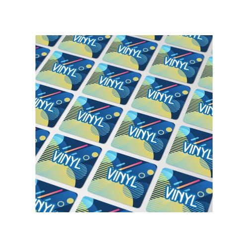 Vinyl Sticker Carré 10x10mm - 1