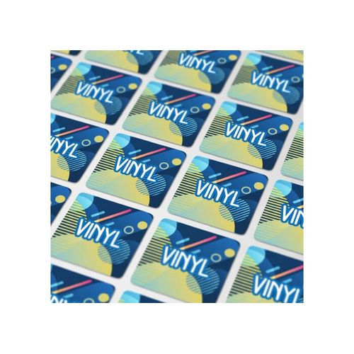 Vinyl Sticker Carré 15x15mm - 1