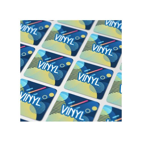 Vinyl Sticker Carré 50x50mm