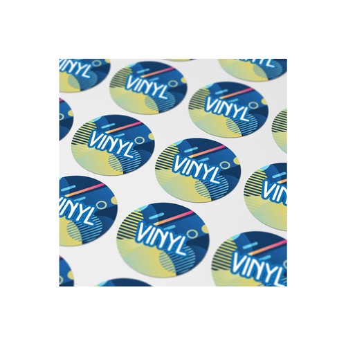 Vinyl Sticker Rond Ø 20 mm personnalisé