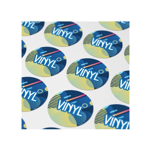 Vinyl Sticker Rond Ø 25 mm - 1