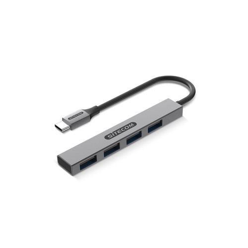 Sitecom CN-5001 USB-C to 4x USB-A Nano hub - 1