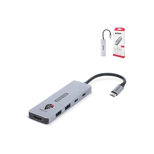 Sitecom CN-5502 5 in 1 USB-C Power Delivery Multiport Adapter - 1