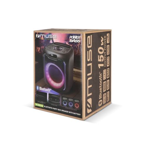 M-1803 | Enceinte de fête Muse avec microphone 150W - 6