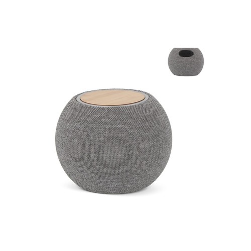 Enceinte 5W et chargeur sans fil 15W R_PET & Bambou personnalisé