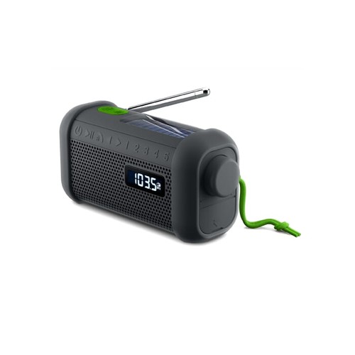 MH-08 | Muse radio, haut-parleur bluetooth avec solar et mécanisme de remontage - 2