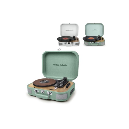MT-201 | Muse vintage turntable Bluetooth et port AUX 2x5W - 1
