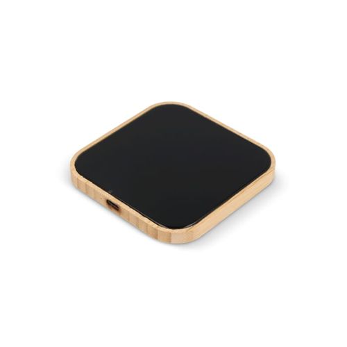 Chargeur sans fil bambou et verre 10W - 2