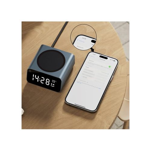 Chargeur sans fil Xoopar Reddi Charge PD avec horloge - 11