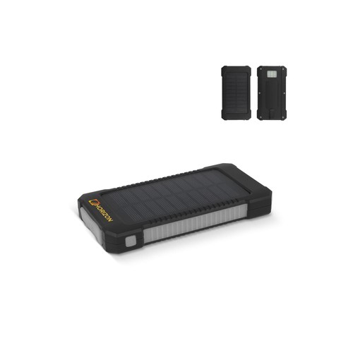 Powerbank solaire personnalisé Venture 8000mAh