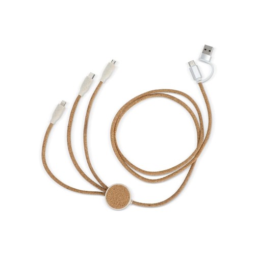 FSC cork 3 in 1 PD charging & data cable - 2