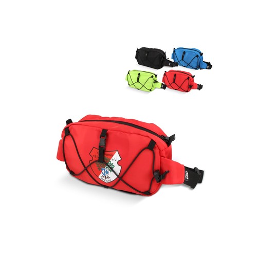 Sac à bandoulière R-PET avec cordon de serrage personnalisé