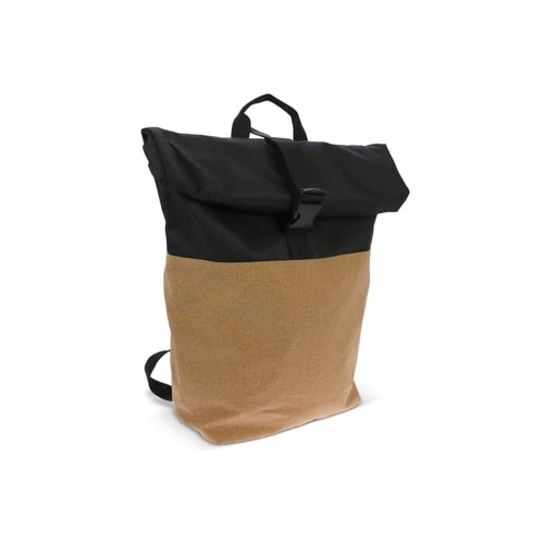 Sac à dos à roulettes en liège et R-PET 18L - 2
