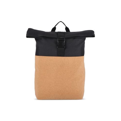 Sac à dos à roulettes en liège et R-PET 18L - 3