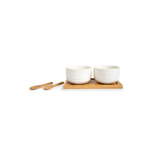 Sagaform Ellen Bowl Set With Spoons 170ml personnalisé