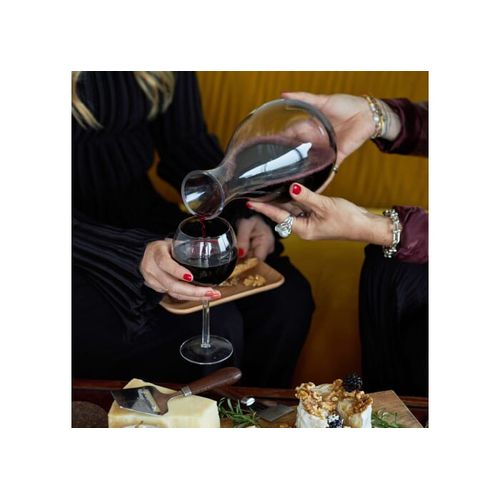 Sagaform Nature Carafe à vin avec bouchon en liège 2 liter - 4