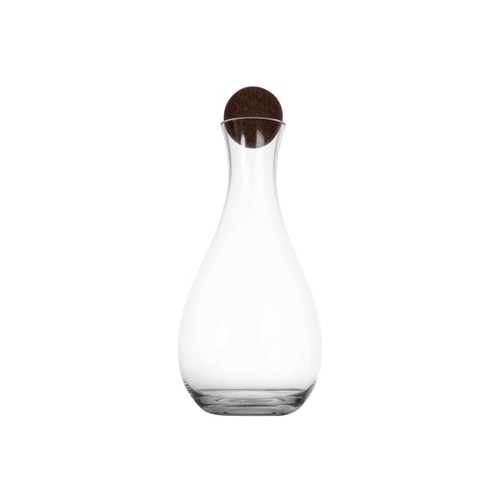 Sagaform Nature Carafe à vin avec bouchon en liège 2 liter - 2
