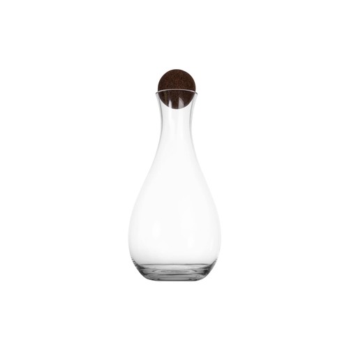 Sagaform Nature Carafe à vin personnalisée avec bouchon en liège 2 liter