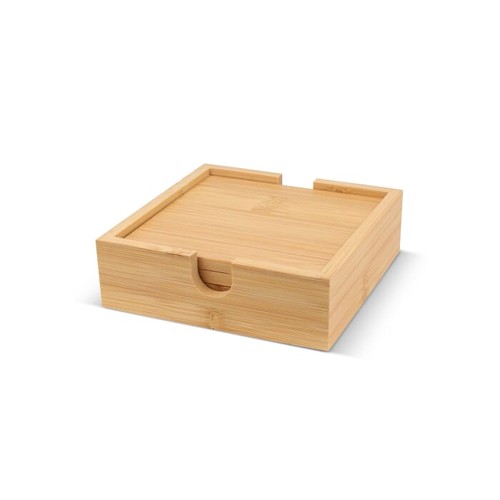 Set de sous-verres en bambou (4 pièces) - 2