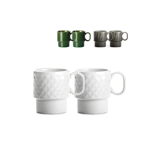 Sagaform Tasse à café Coffee & More personnalisé 2 pcs 250ml