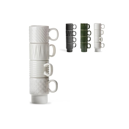 Sagaform Tasse à espresso Coffee & More personnalisé 4 pièces 100ml