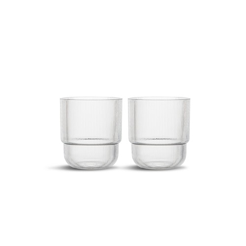 Billi verre à eau personnalisé, set de 2