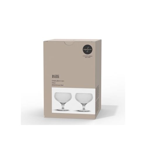 Billi coupe verre, set de 2 - 3