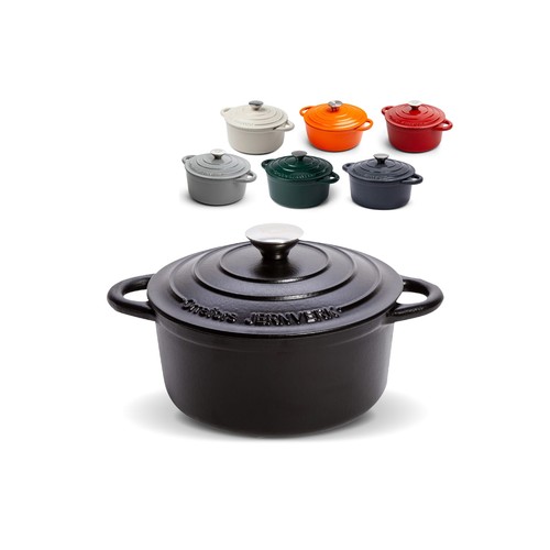 Orrefors Jernverk Grande cocotte émaillée 5L personnalisée