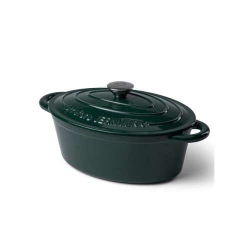 Orrefors Jernverk Poêle en fer émaillée ovale 3.5L - 2