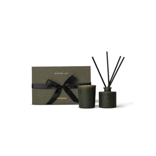 Boîte à bougie/diffuseur victorienne Ginger Joy, RIONDET SERIPUB, EYBENS