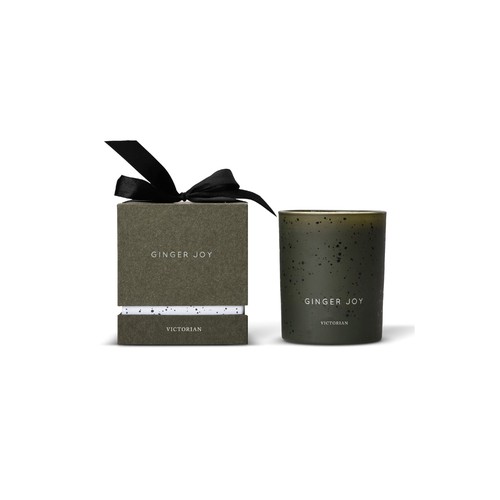 Bougie victorienne au gingembre personnalisée