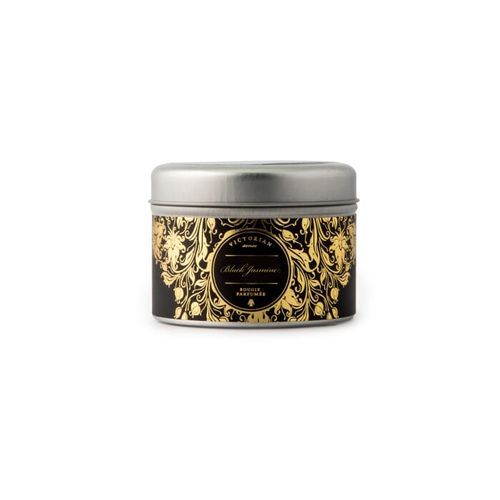 Victorian Sense Tinbox Noir Jasmine bougie parfumée - 1
