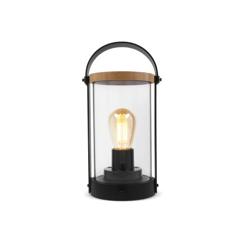 Lampe Edison en bambou - 2