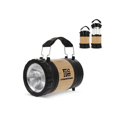 Lampe et Lanterne en ABS et bambou