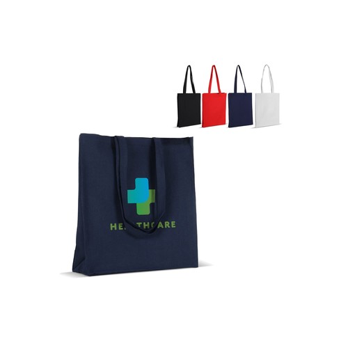 Sac à bandoulière toile de coton OEKO-TEX® 280g/m² 32x13x40cm - 1