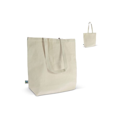 Sac Fairtrade personnalisé 270g/m² 42x12x43 cm