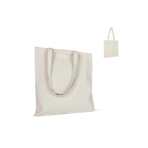 Sac personnalisé OEKO-TEX® nature long 220g/m² 38x42 cm