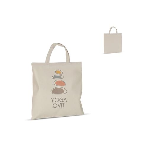 Sac OEKO-TEX® nature short 220g/m² 38x42 cm