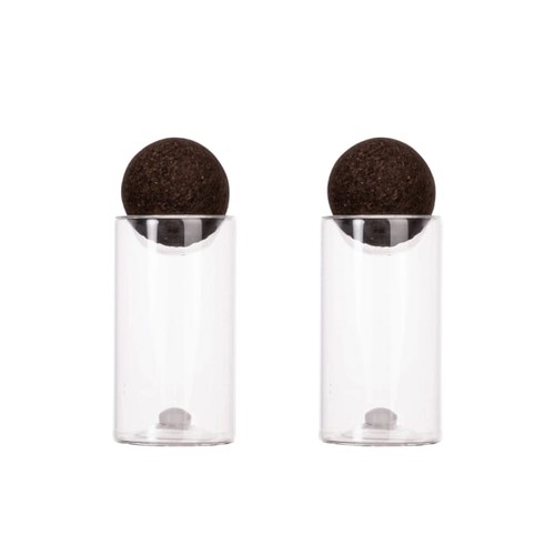 Sagaform Bouchons de liège nature sel/poivre pots, 2 pièces - 2
