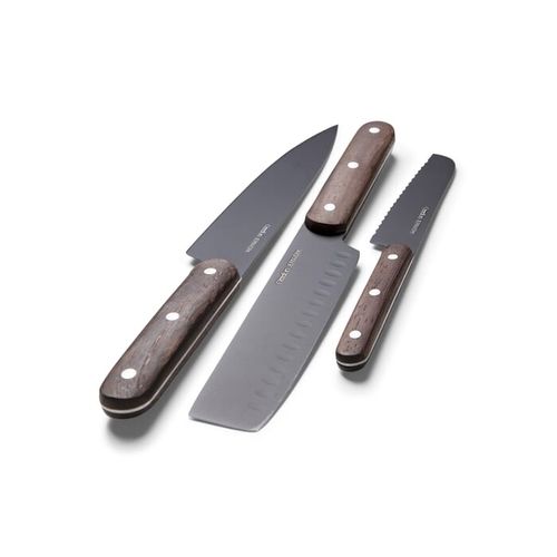 Orrefors Jernverk Set de couteaux en bois set de 3 - 2