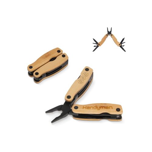 Multi-outils en bambou 12 fonctions