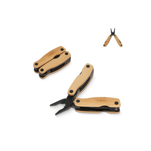 Multi-outils en bambou 12 fonctions personnalisé