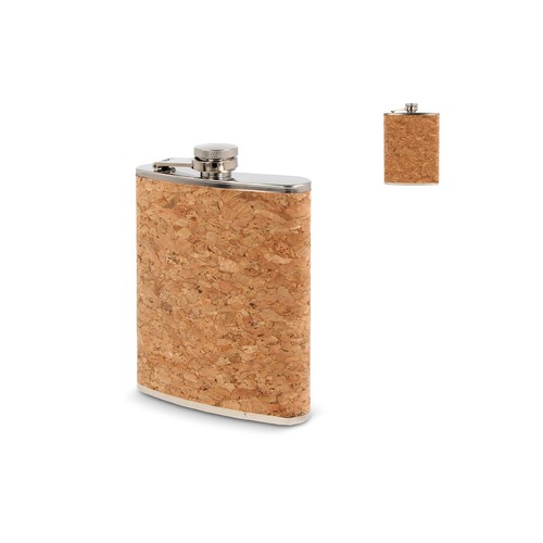 Hip-flask bouchon personnalisé 220ml