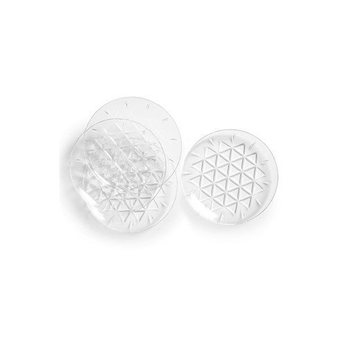 Sagaform Assiette à pique-nique personnalisé 4 pièces.
